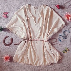 Silky Boho Butterfly Tunic